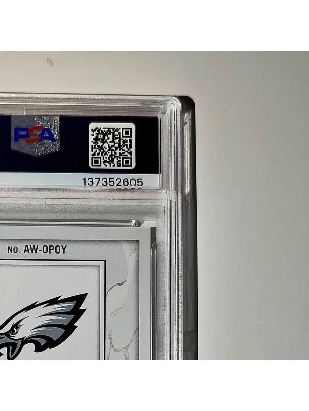 Saquon Barkley 2024 Panini NFL AP Offensive Player of the Year Eagles PSA 10 Gem